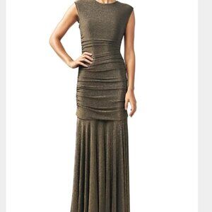 Rene Ruiz HAND DRAPED 2 IN 1 ZIP OFF DRESS Size 2